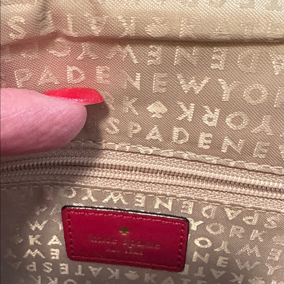 Kate Spade Red Crossbody Bag - Picture 9 of 10
